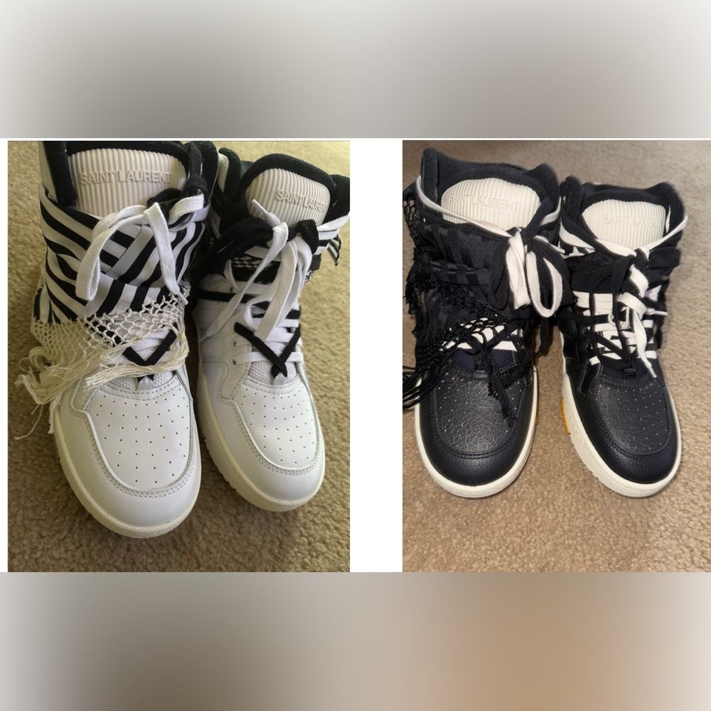 Saint Laurent cure Fringe sneakers men’s 38 - Picture 11 of 11